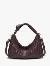 Morgan Woven Crossbody/Shoulder Bag w/ Knotted Handle