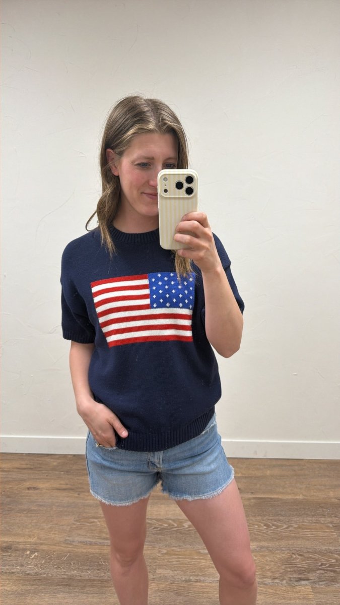 American Flag Sweater - Three:Twelve Boutique - Hyfve