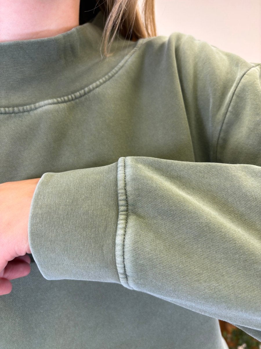 Ashford Mock neck Sweatshirt - Three:Twelve Boutique - Thread & Supply