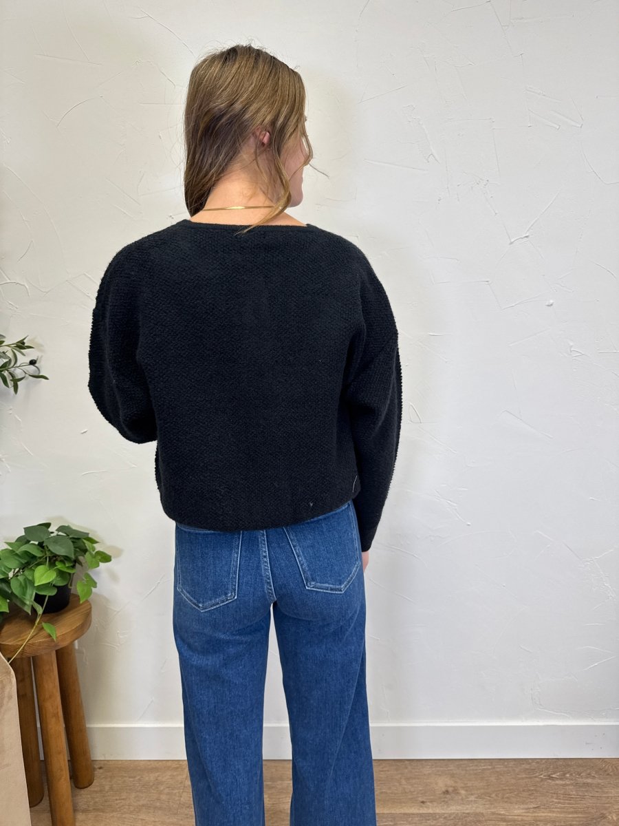 Button Front Cardigan - Three:Twelve Boutique - Mikarose