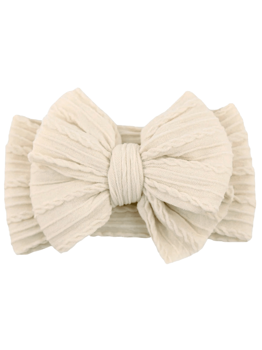 Cable Bow, Oat - Three:Twelve Boutique - SpearmintLOVE