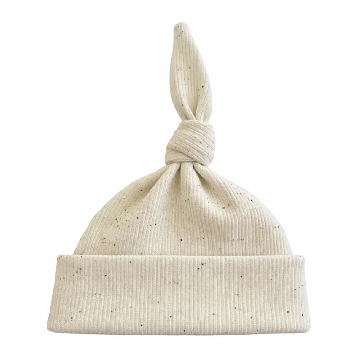 Cream Speckle / Organic Ribbed Beanie - Three:Twelve Boutique - SIIX COLLECTION