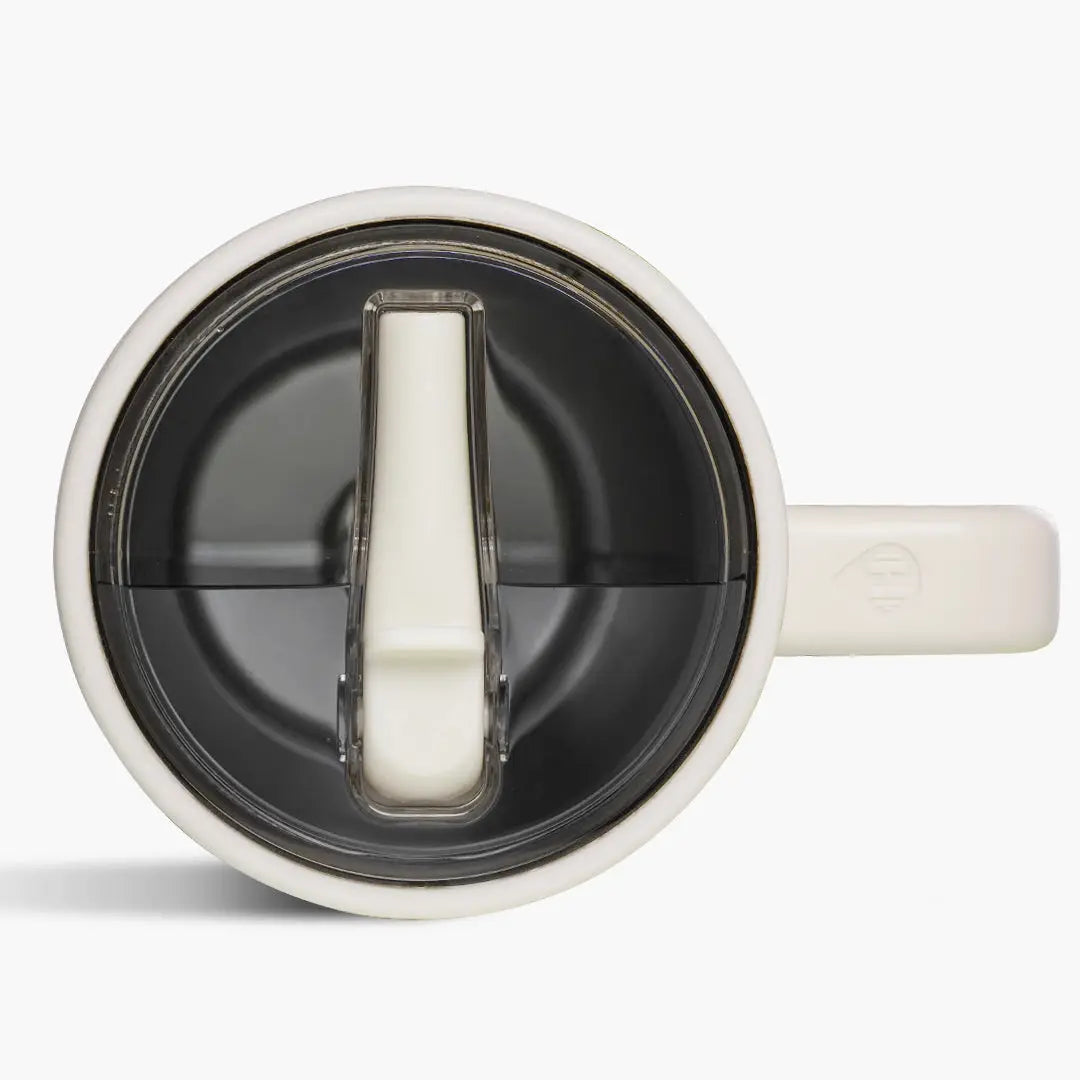 Cream HydroJug 32 oz Traveler Tumbler