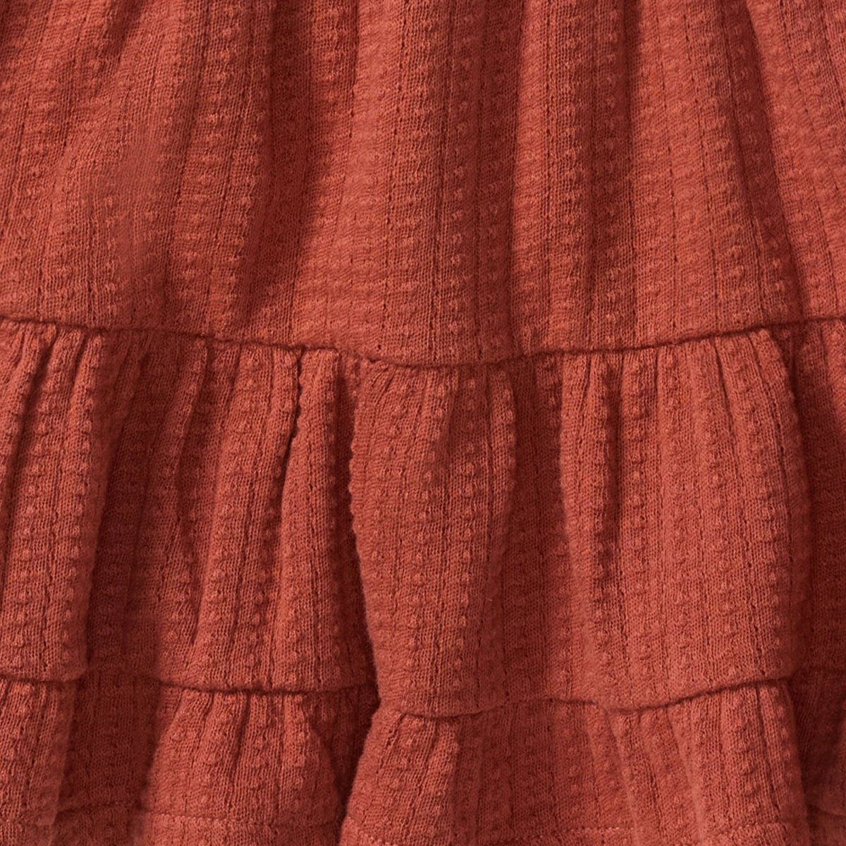 Dotted Rib Sequoia Bark Dress - Three:Twelve Boutique - Burt's Bees Baby