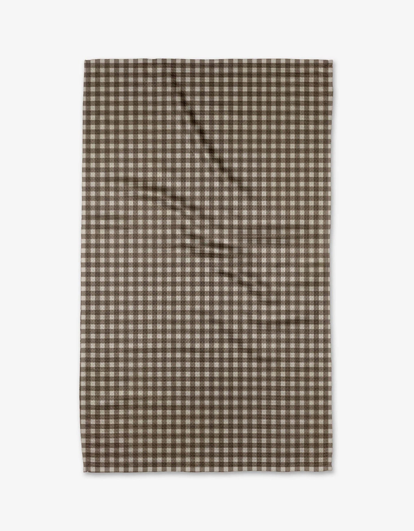 Geometry Whidbey Check Tea Towel