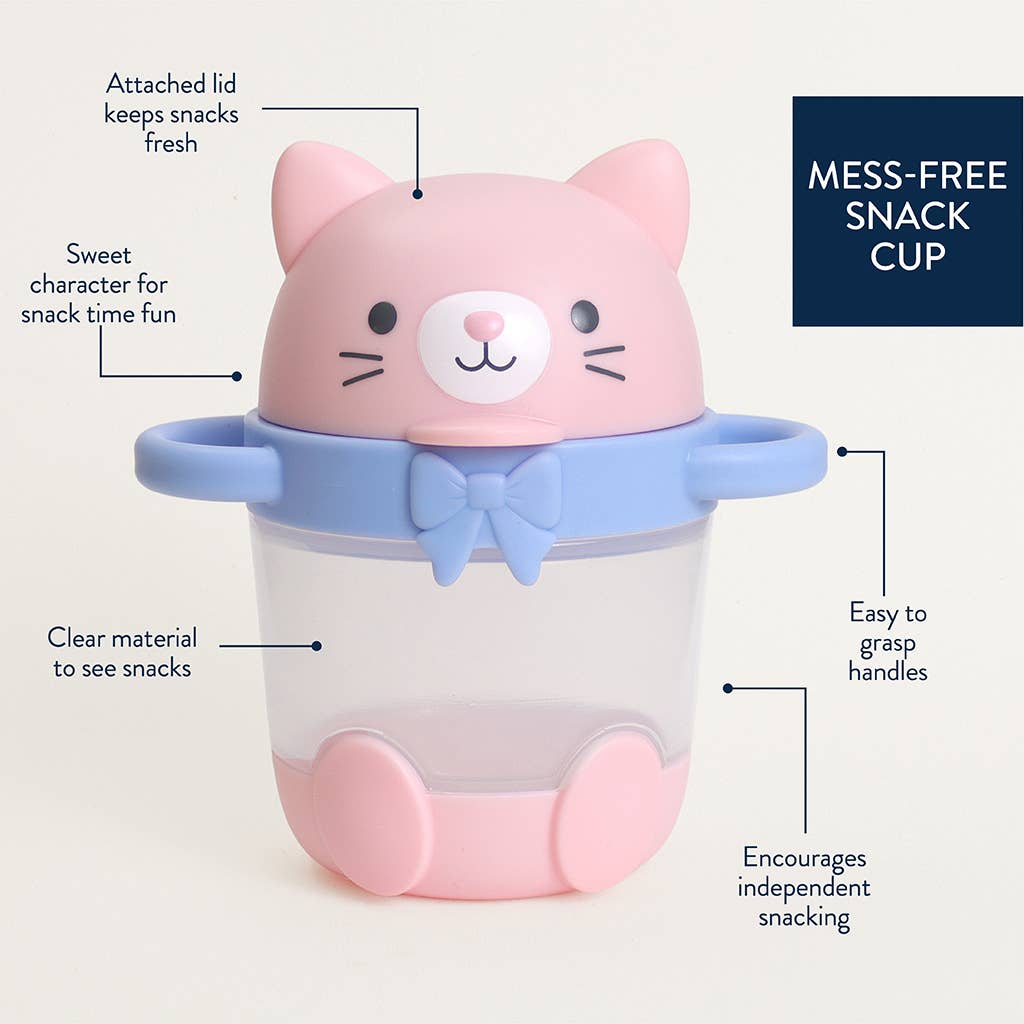 Itzy Snack Pal - Snack Cup: Bear - Three:Twelve Boutique - Itzy Ritzy