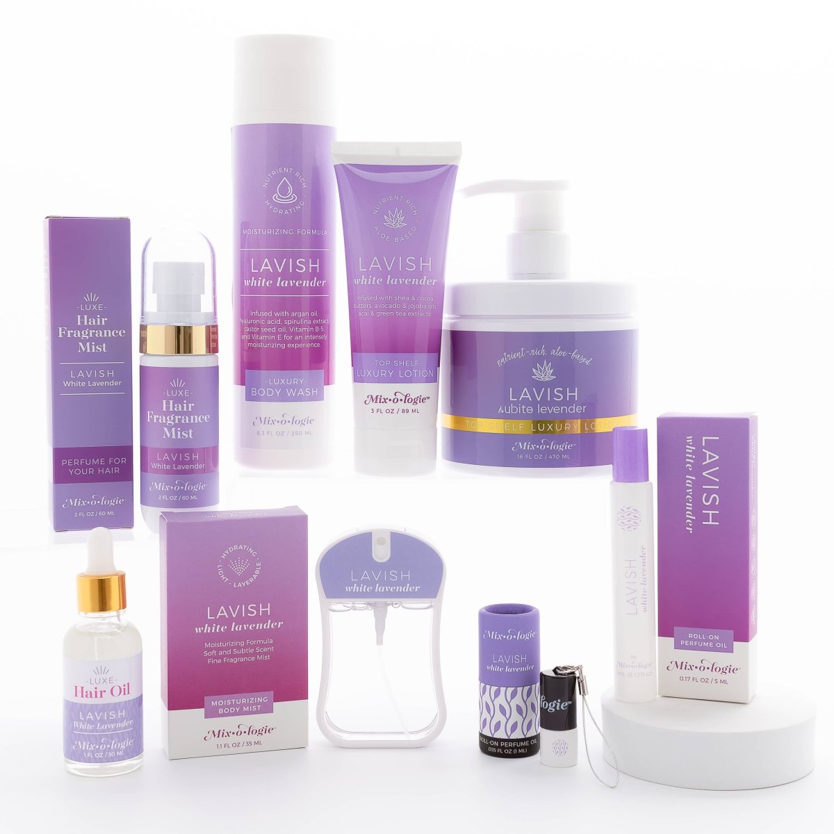 Lavish (White Lavender) | Rollerball Perfume Oil Roll-On - Three:Twelve Boutique - Mixologie