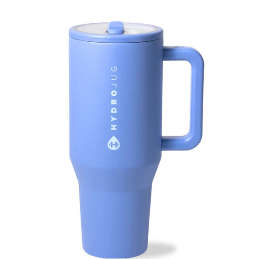 Light Blue HydroJug 32 oz Traveler Tumbler