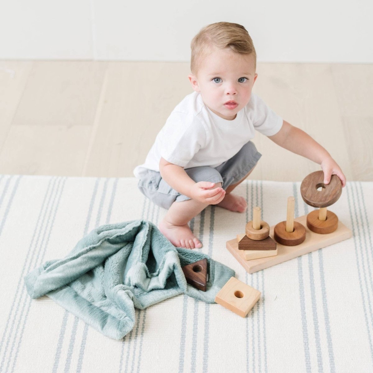 LUSH MINI BLANKETS: Eucalyptus - Three:Twelve Boutique - Saranoni