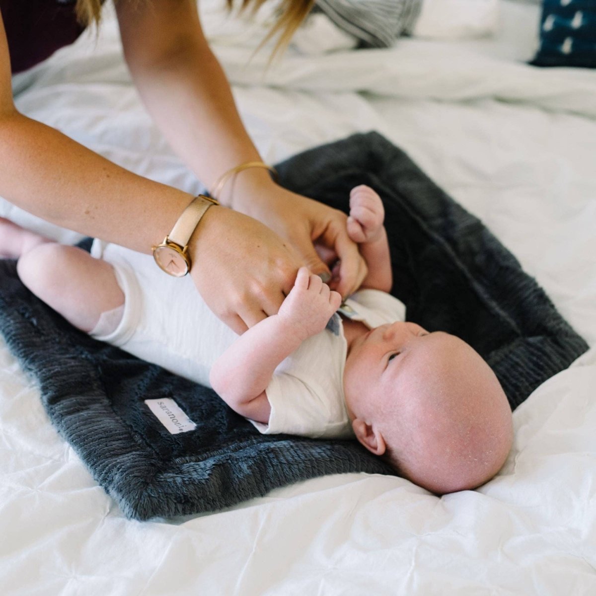 LUSH MINI BLANKETS: Fern - Three:Twelve Boutique - Saranoni