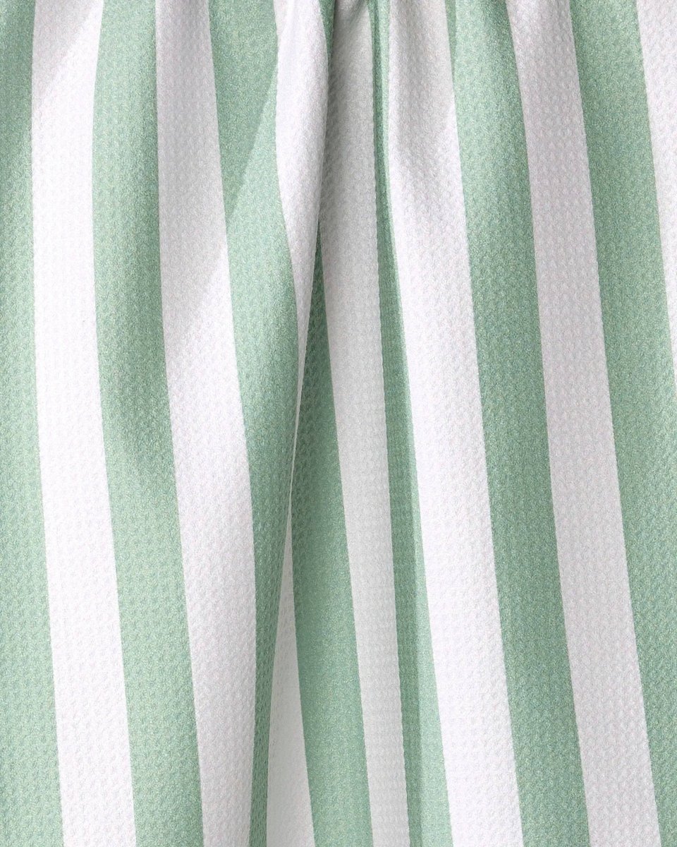 Mistletoe Striped Tea Towel - Three:Twelve Boutique - Geometry