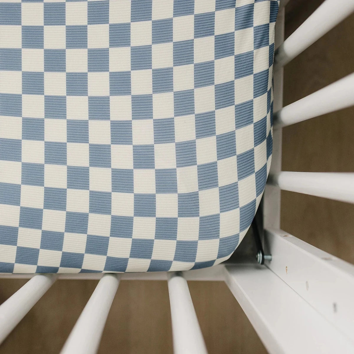 Ribbed Bamboo Stretch Crib Sheet - Three:Twelve Boutique - Mebie Baby