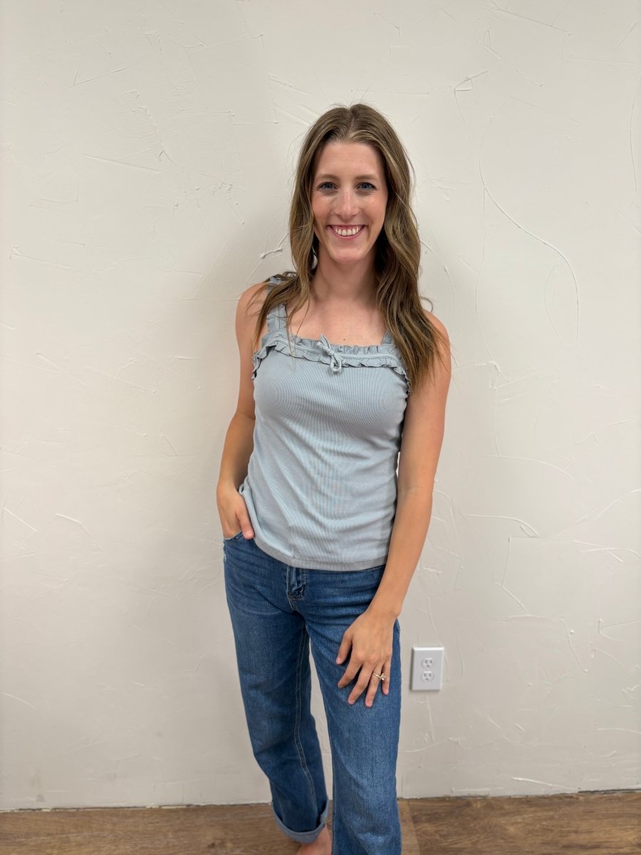 Ruffled Cami Top - Three:Twelve Boutique - Three:Twelve