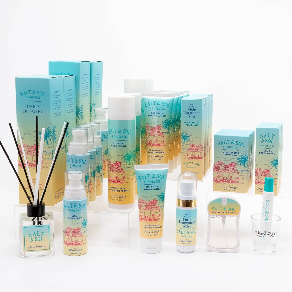 Salt & Sol | Rollerball Perfume Oil Roll On - Three:Twelve Boutique - Mixologie
