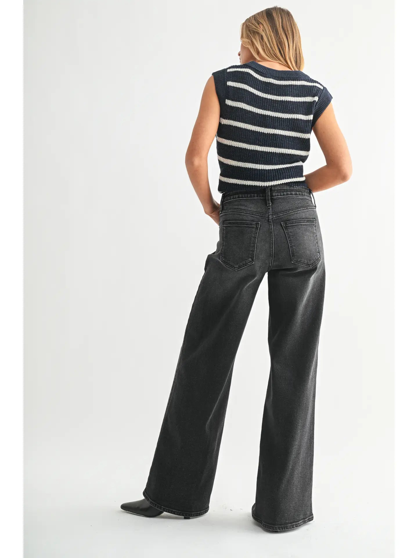 Just Black Denim Ultra Wide jeans
