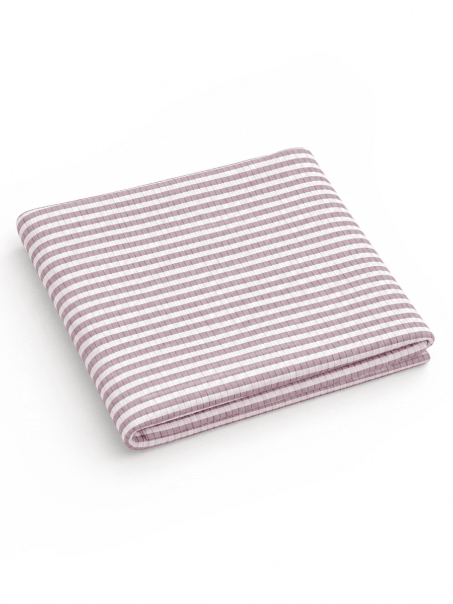 Violet Stripe / Ribbed Swaddle - Three:Twelve Boutique - SIIX Collection