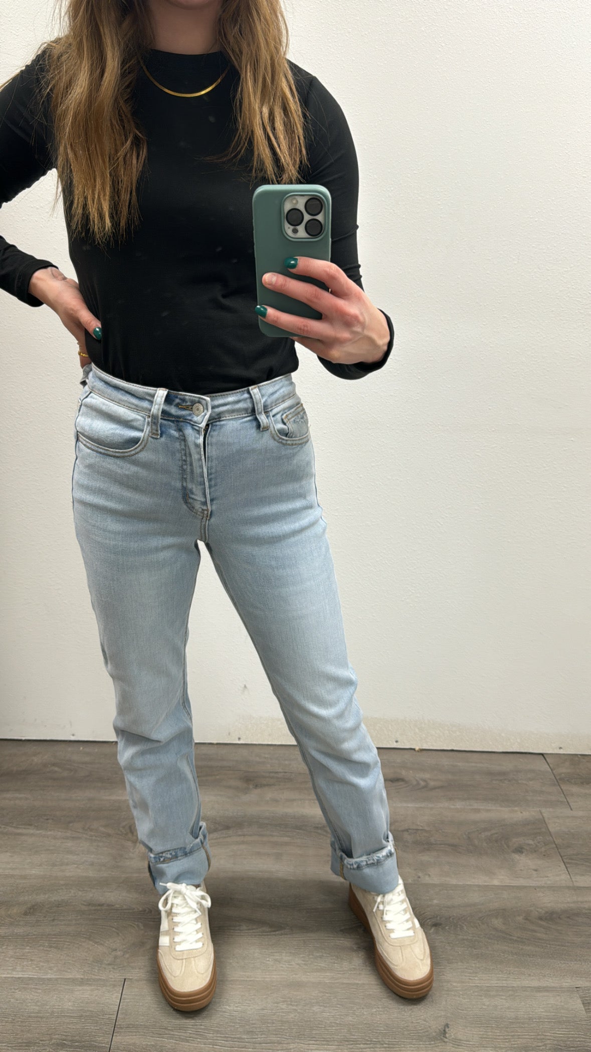 90's Vintage Stretch Straight