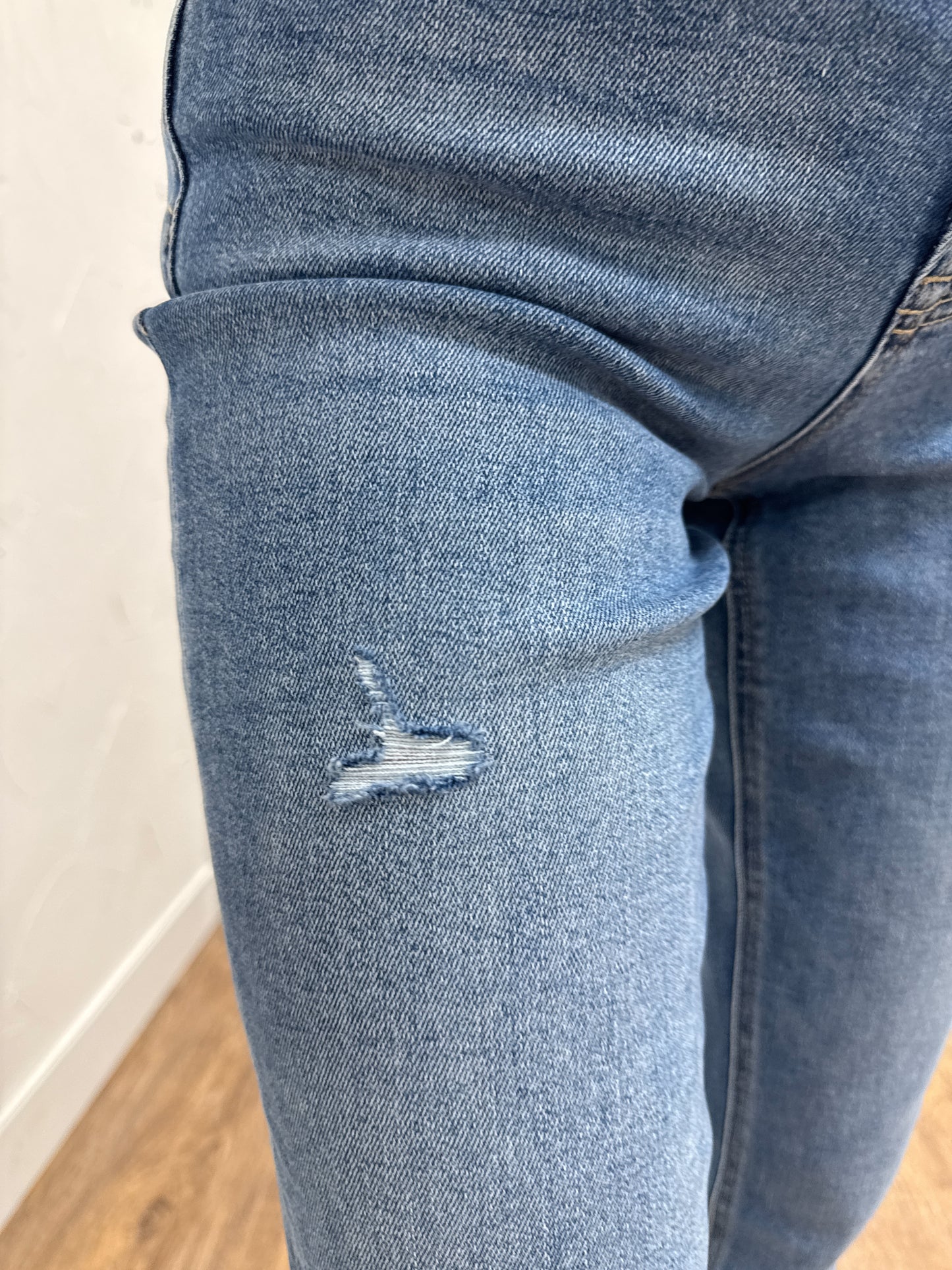 High Rise Boyfriend Vervet Denim