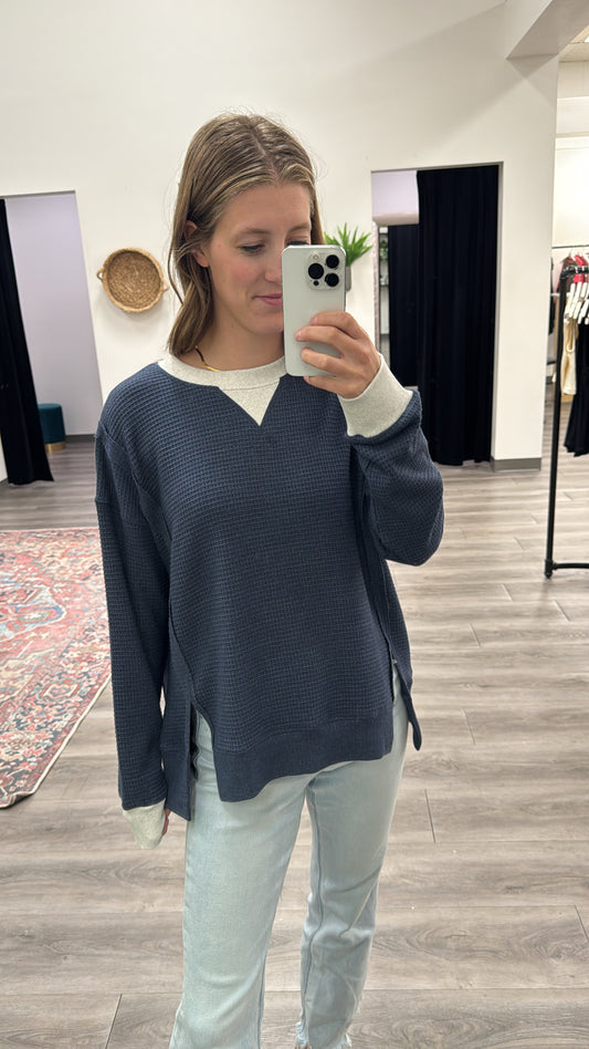 Brush Thermal Crew Neck Pullover