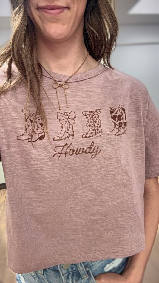 Howdy Graphic Tee
