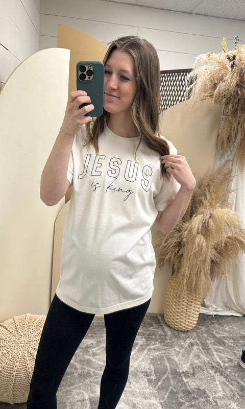 Jesus Is King Graphic T Shirt