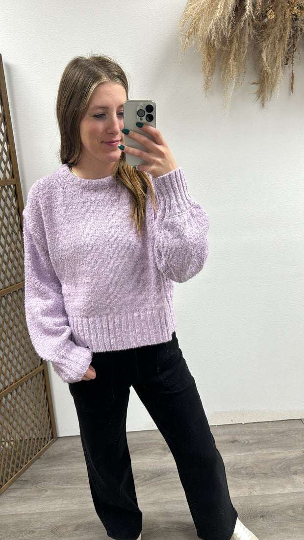 Everlee Loose Fit Soft Sweater Top