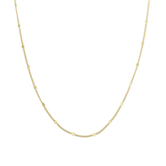 18K Gold Dainty Reflective Choker - Three:Twelve Boutique - Brenda Grands Waterproof Jewelry