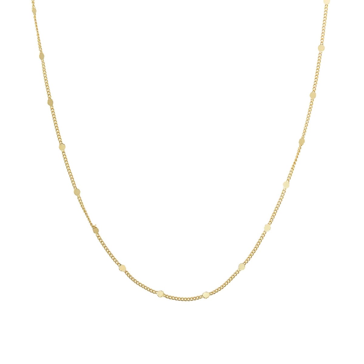 18K Gold Dainty Reflective Choker - Three:Twelve Boutique - Brenda Grands Waterproof Jewelry
