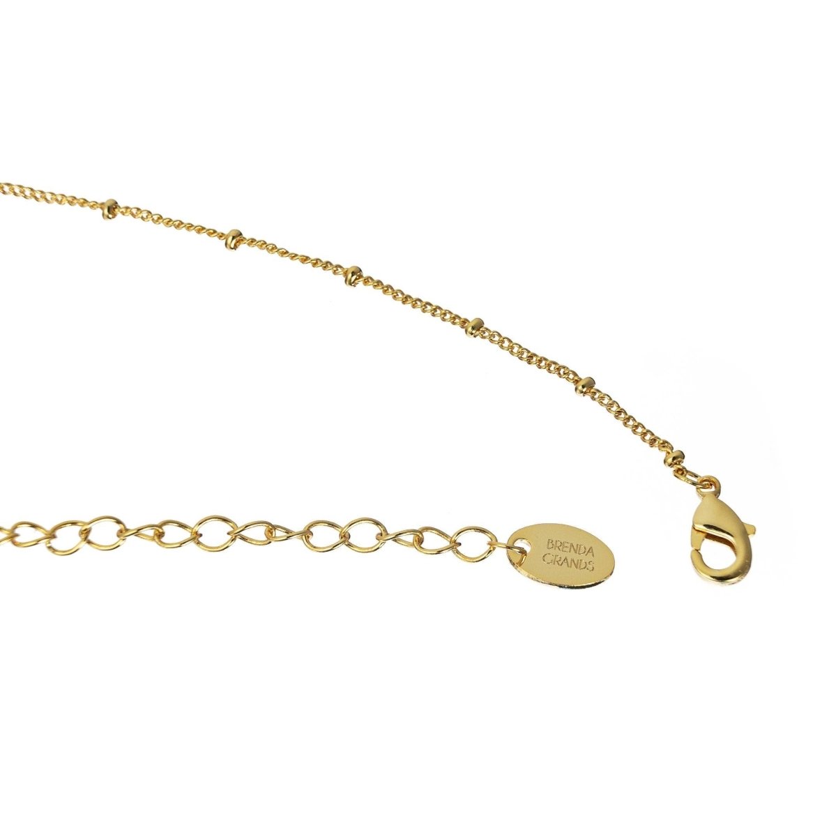 18K Gold Dotted Chain Choker - Three:Twelve Boutique - Brenda Grands Jewelry