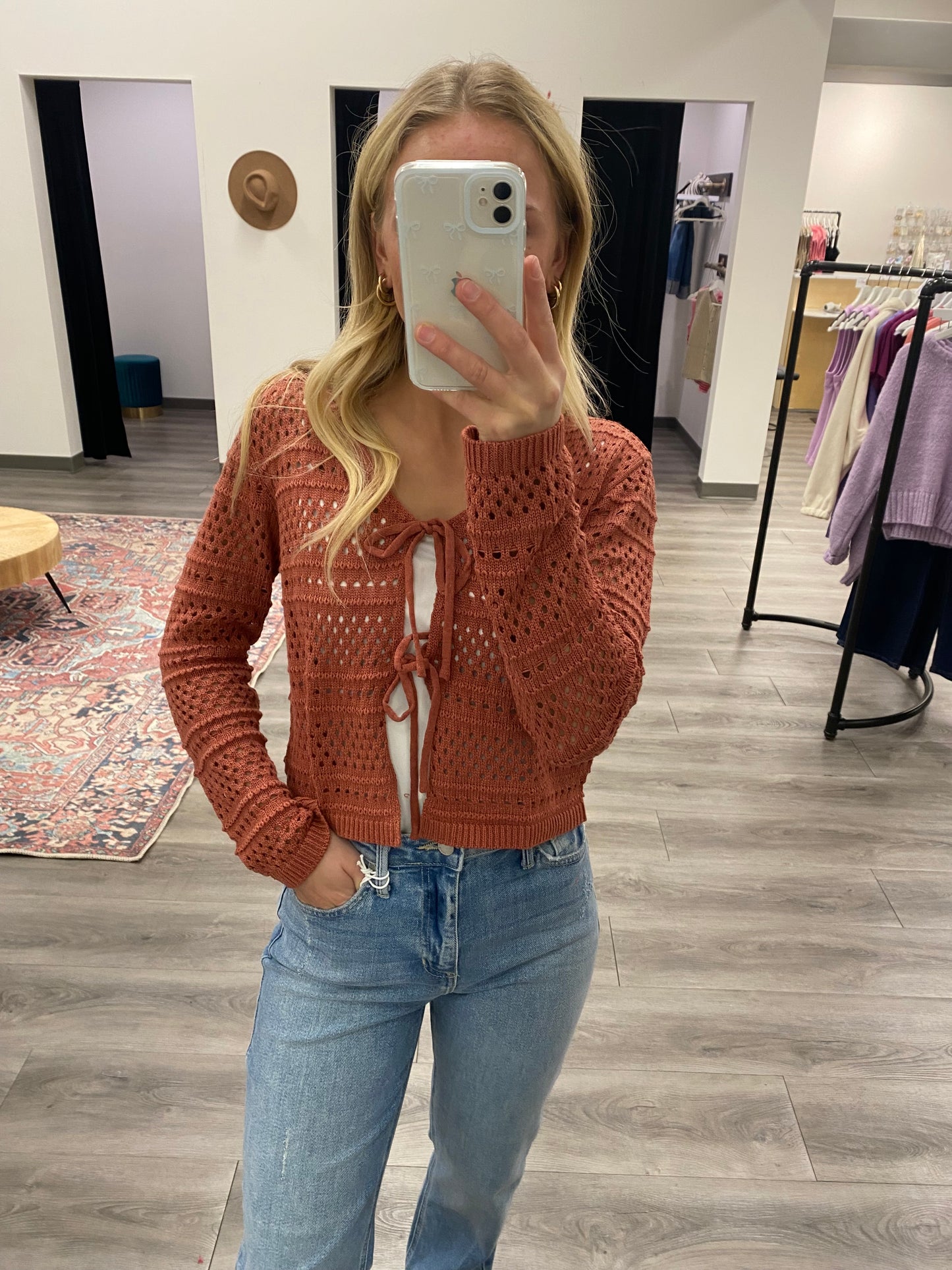 Crochet Sweater Cardigan