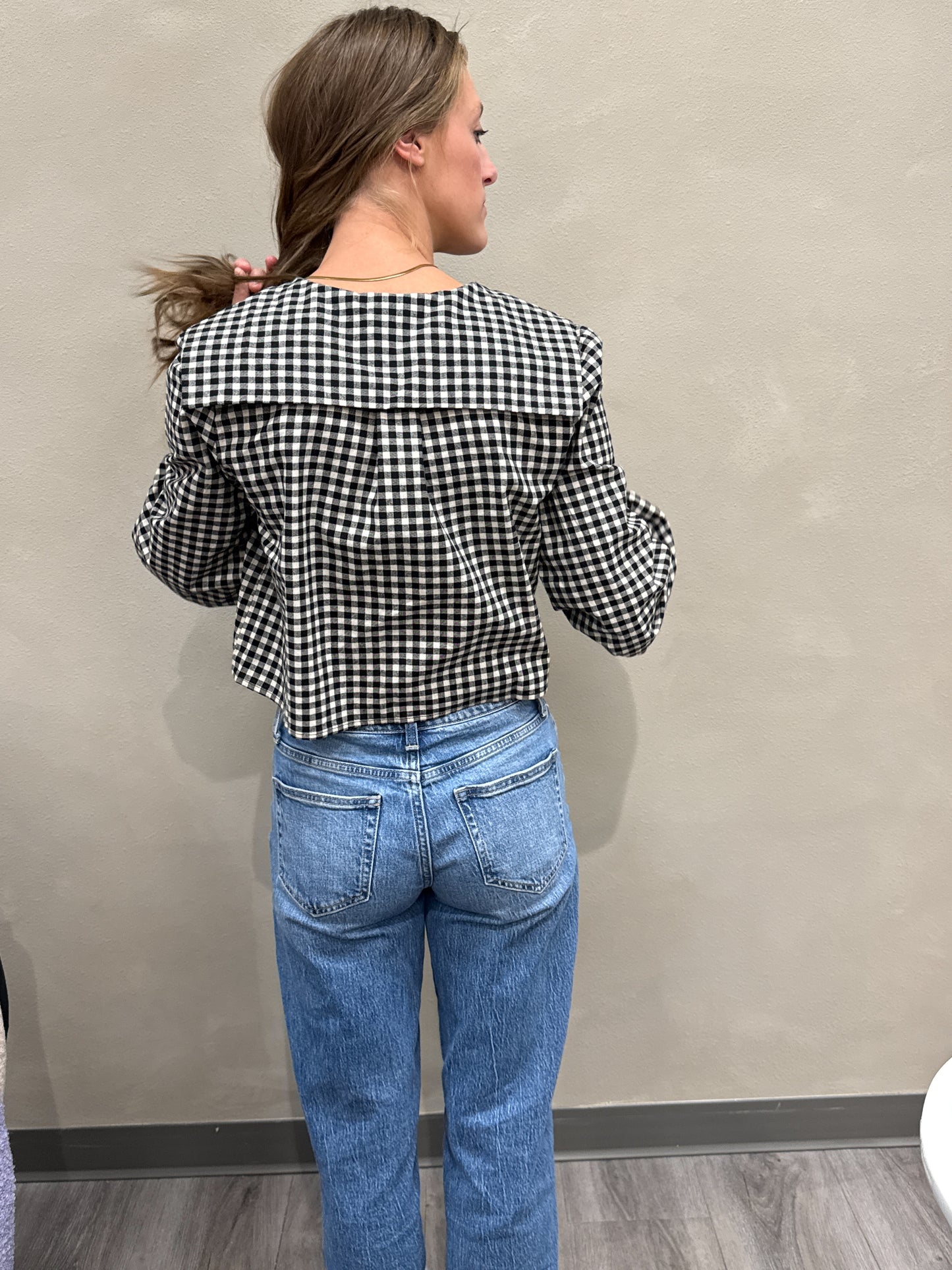 Checkered Blouse
