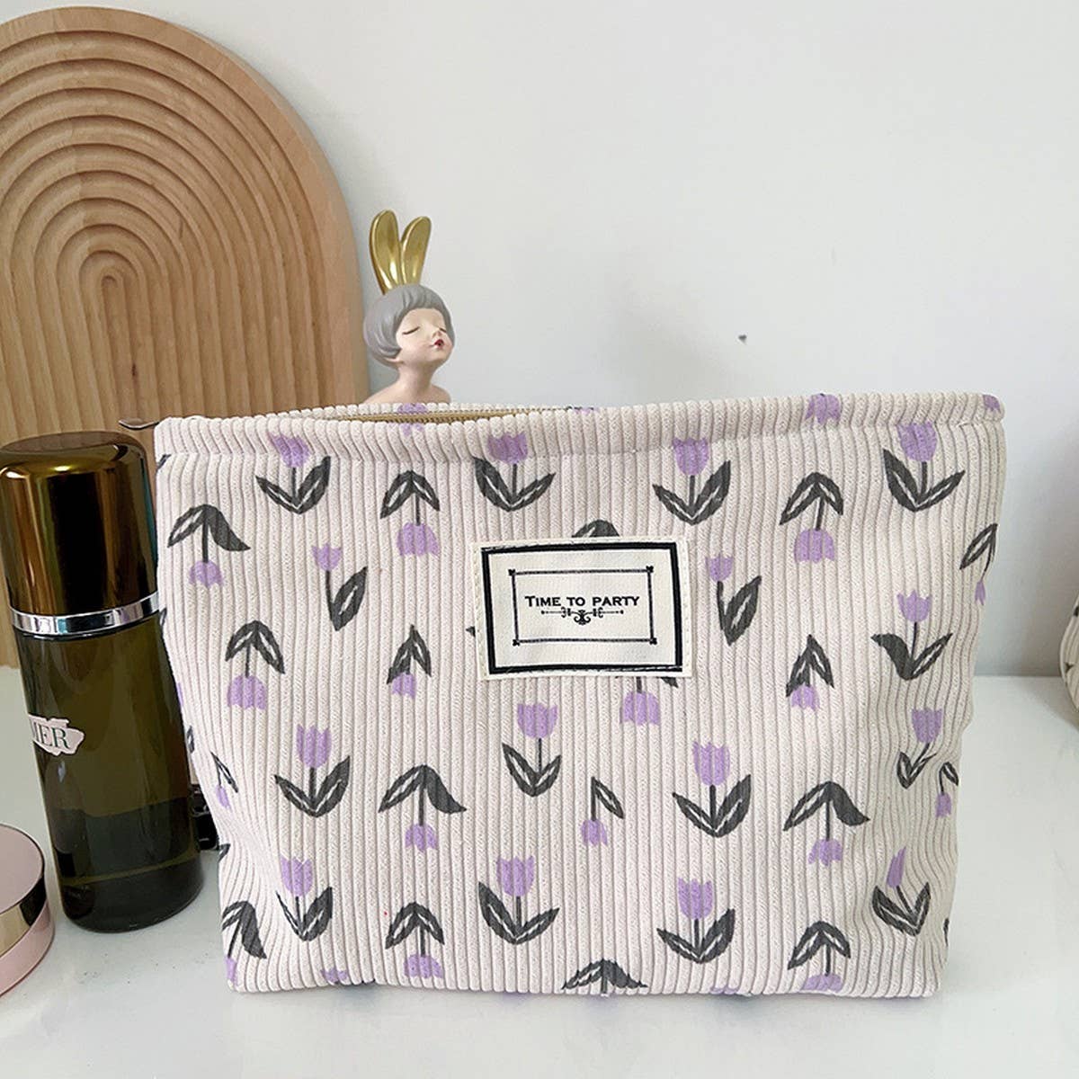 PORTABLE TRAVEL STORAGE BAG: Purple