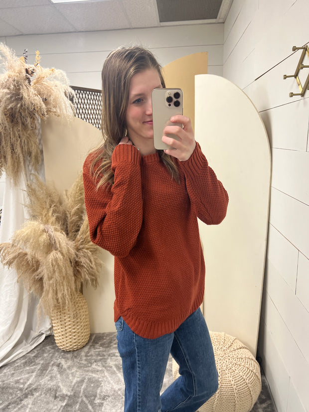 Round Neck Basic Sweater