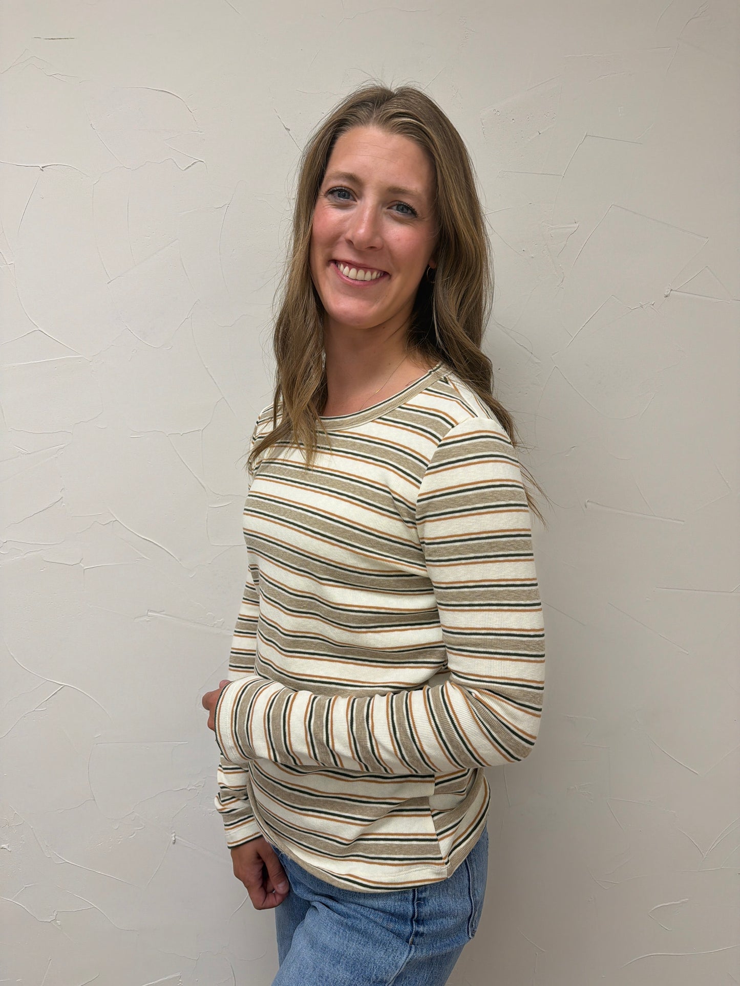 Crew Hacci Striped Top
