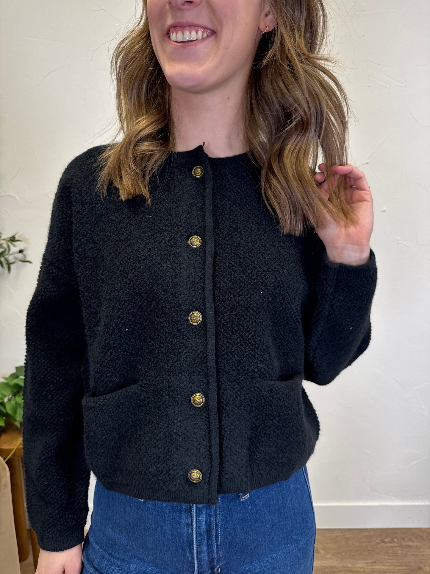 Button Front Cardigan