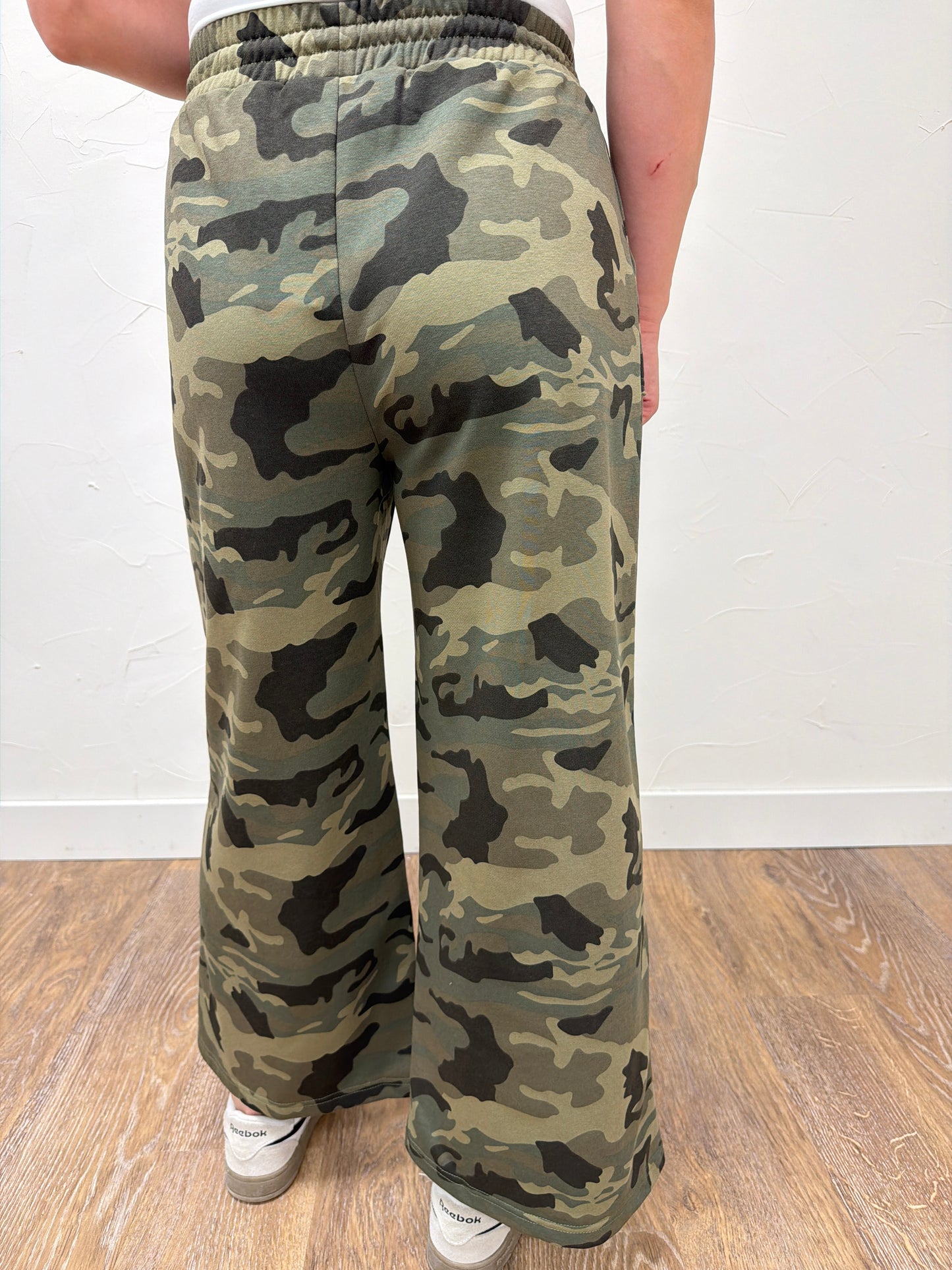 Camo Wide Leg Pants