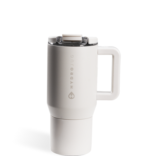 Linen HydroJug 20 oz Traveler Coffee Mug