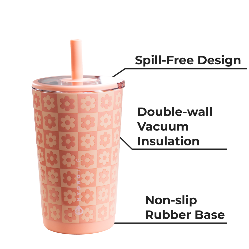 Daisy Checkers HydroJug 14 oz Everyday Tumbler