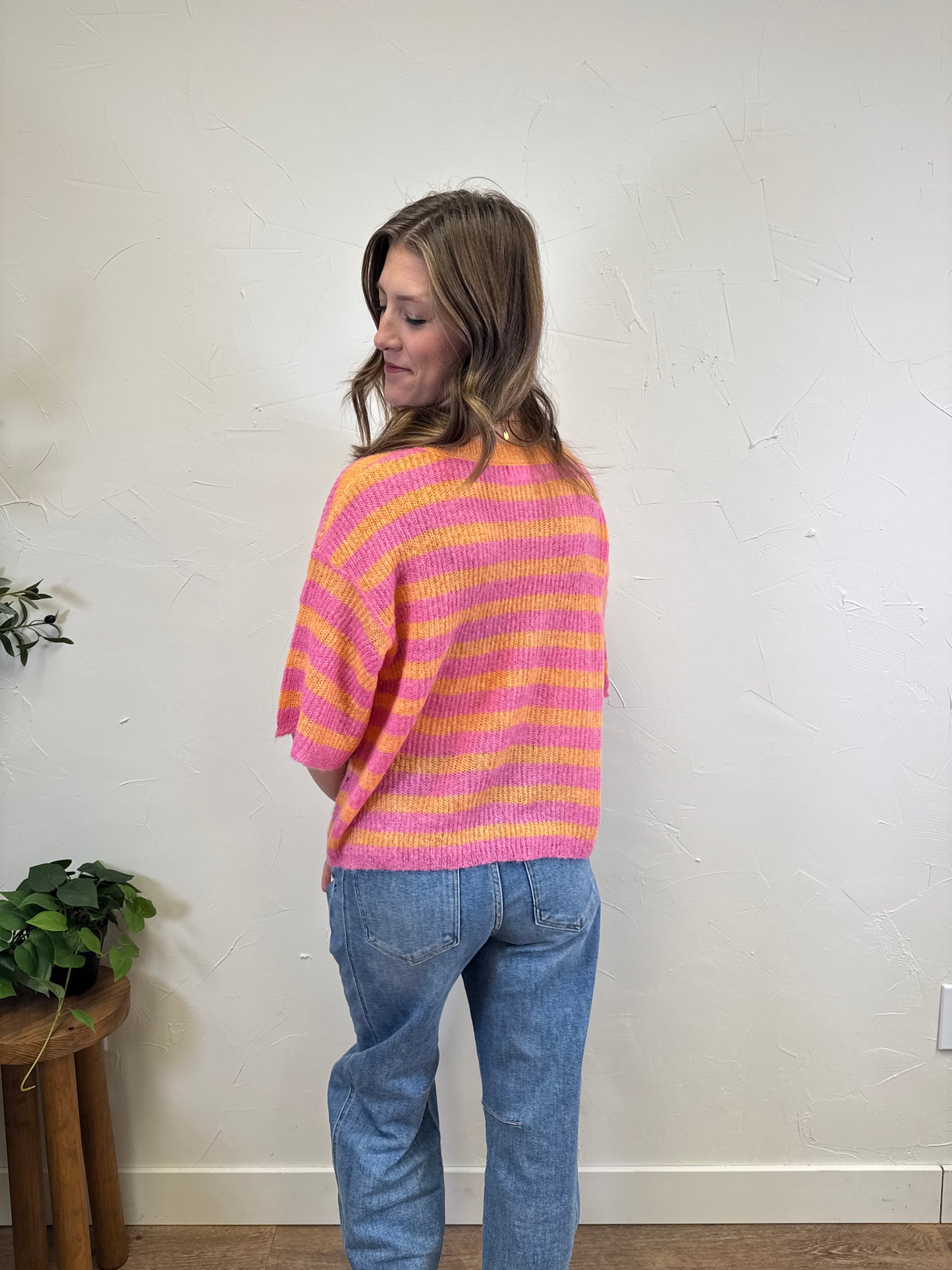 Pacific Pop Striped Pullover