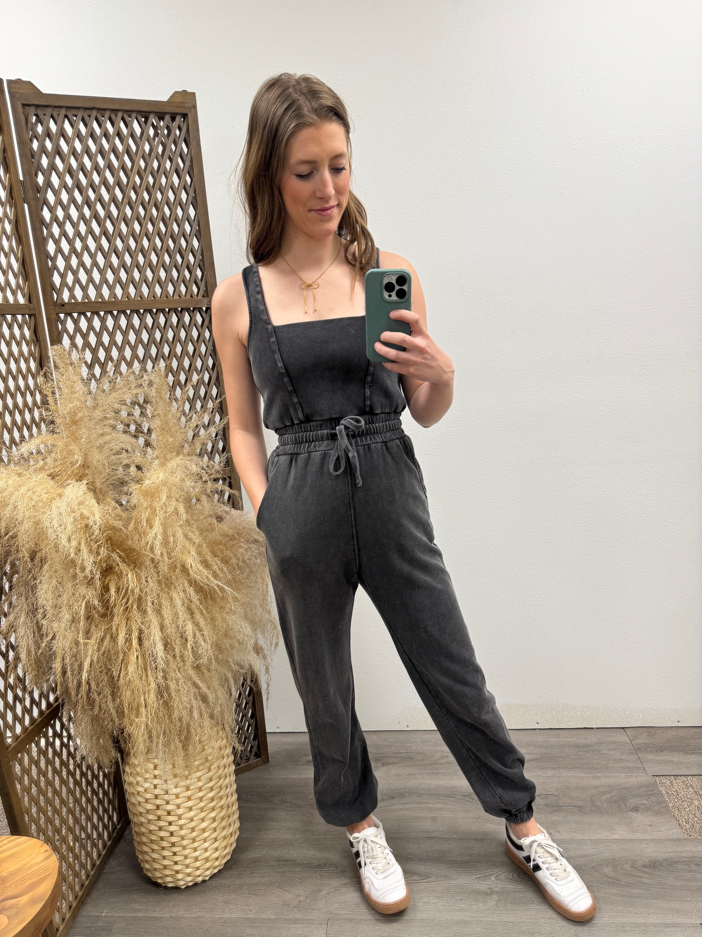 Washed Cami Jumpsuit