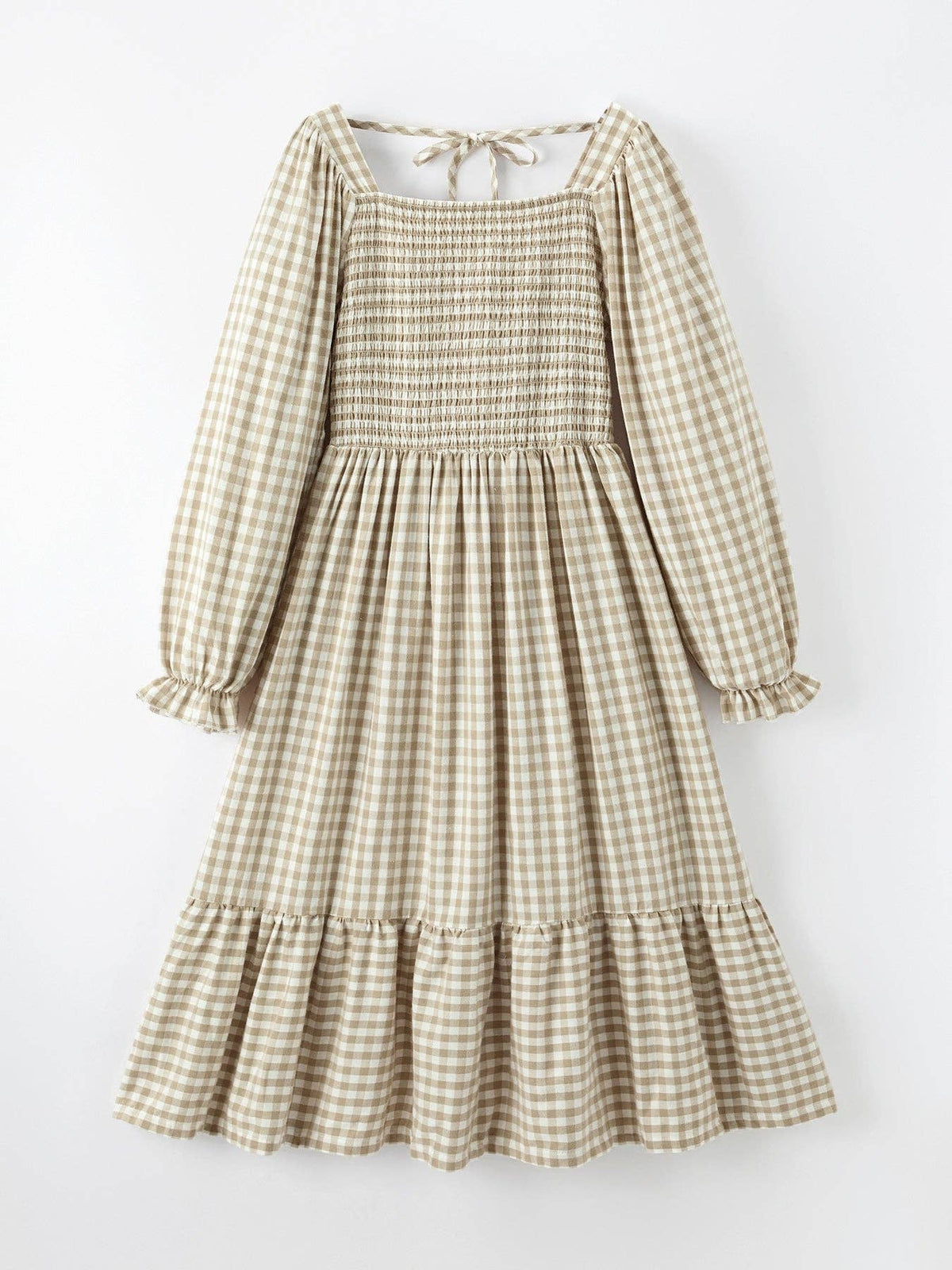 Fall Plaid Dress