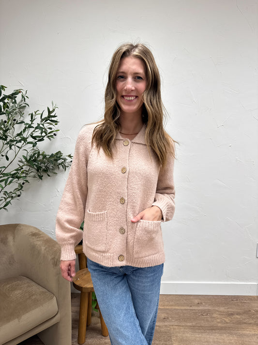 Chunky Yarn Sweater Jacket