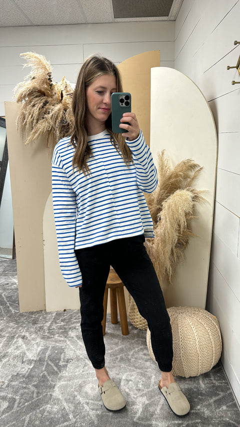 Striped long sleeve Tee