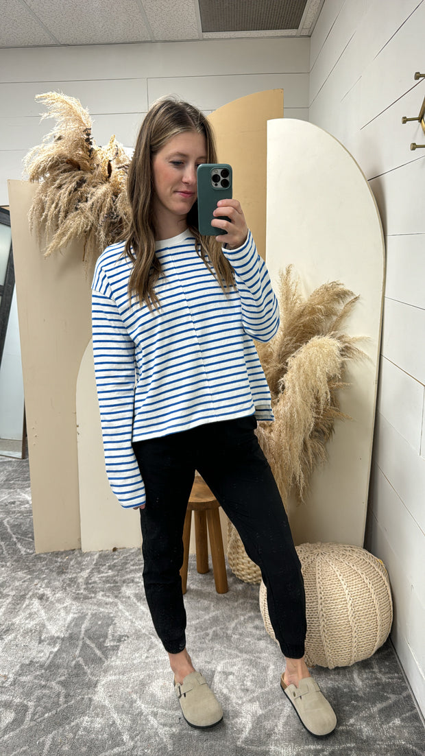 Striped long sleeve Tee