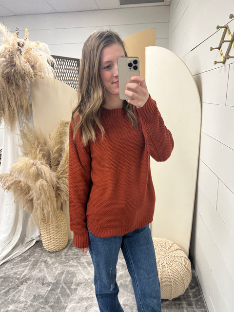 Round Neck Basic Sweater