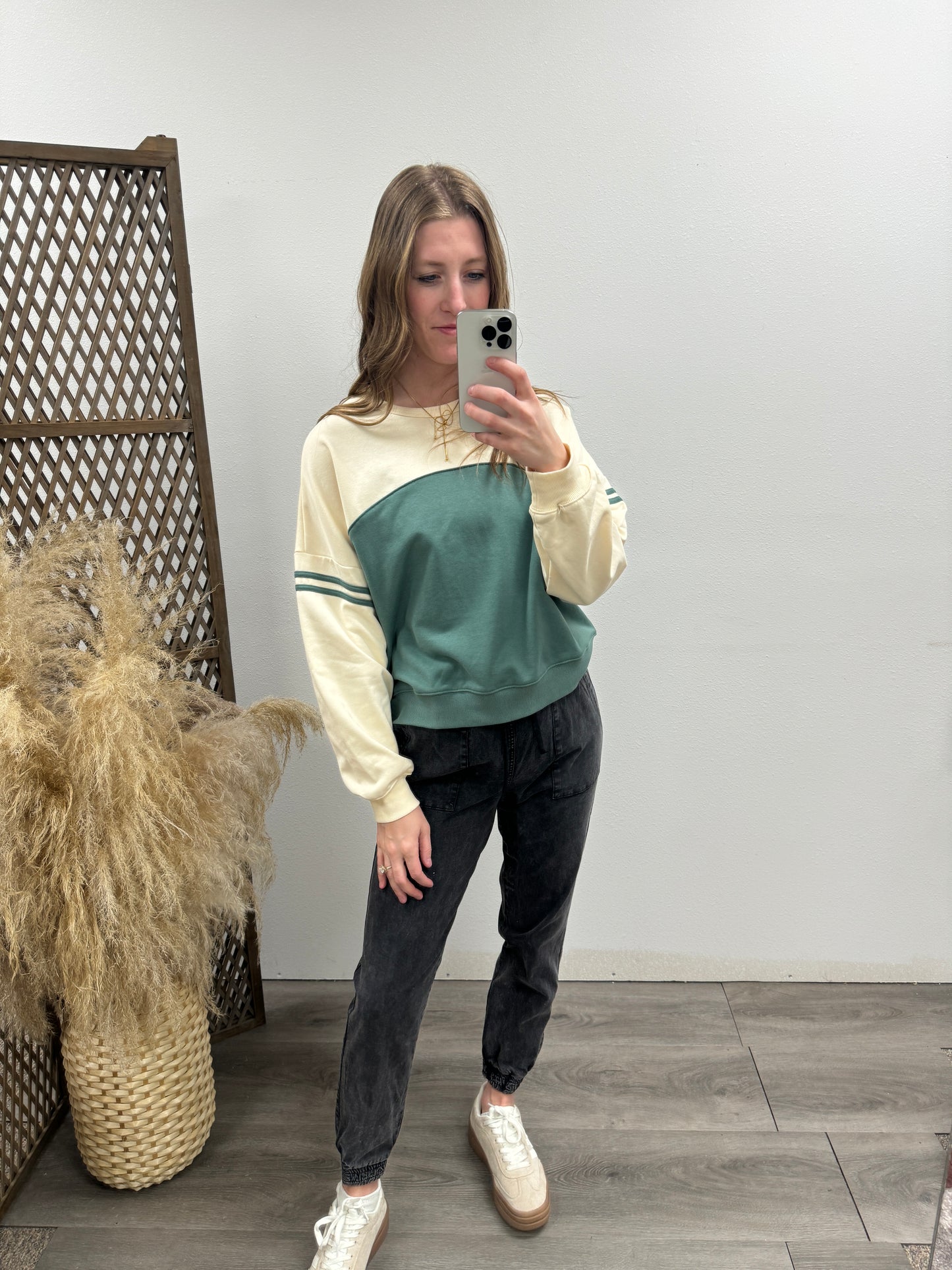 Color Block Sweatshirt