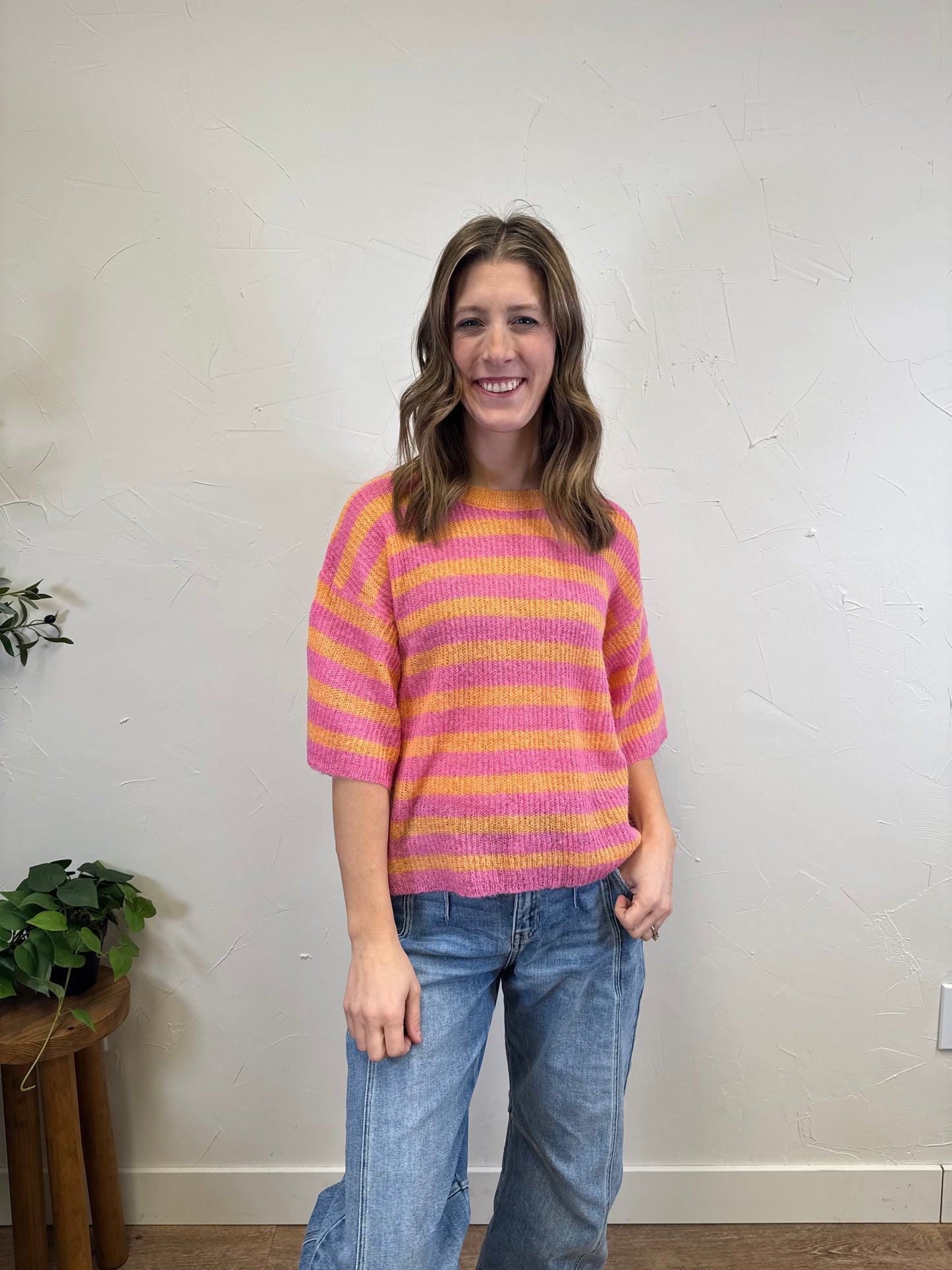 Pacific Pop Striped Pullover