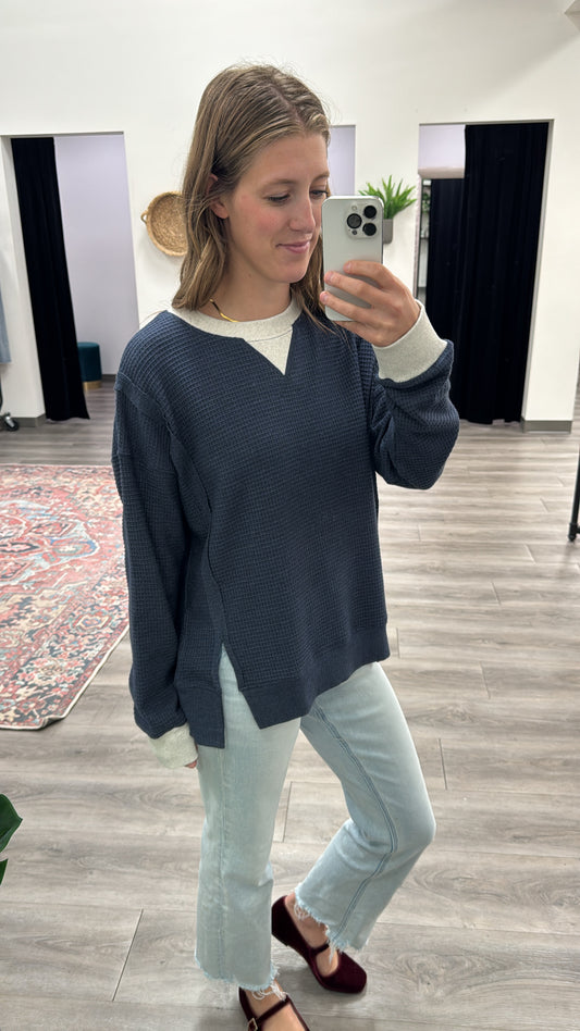 Brush Thermal Crew Neck Pullover