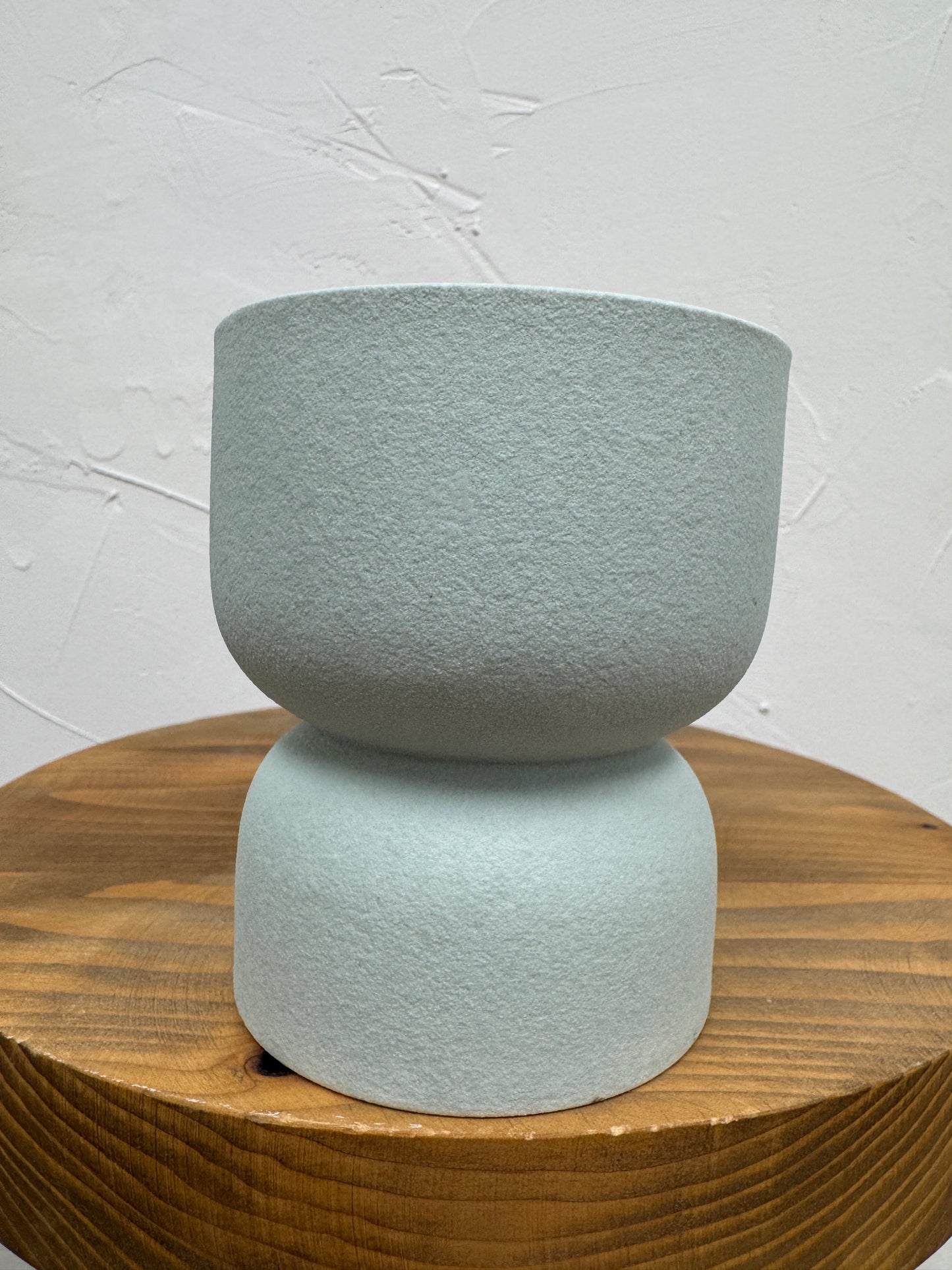 Matte Hourglass Ceramic Paddywax Candle Ocean Rose + Bay