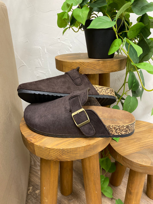 SOFT SLIP-ON COMFORT CORK CLOG